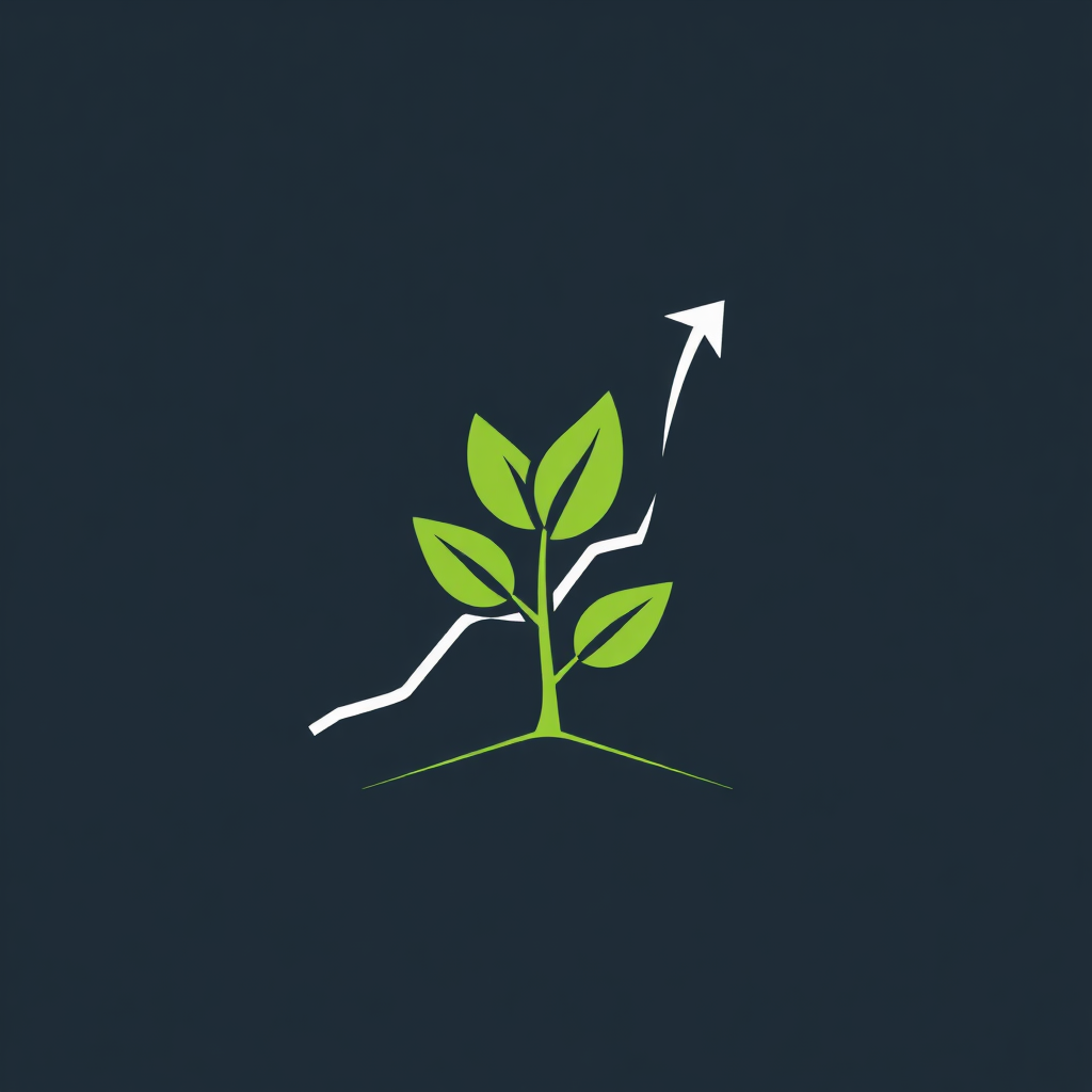Symbol of business growth