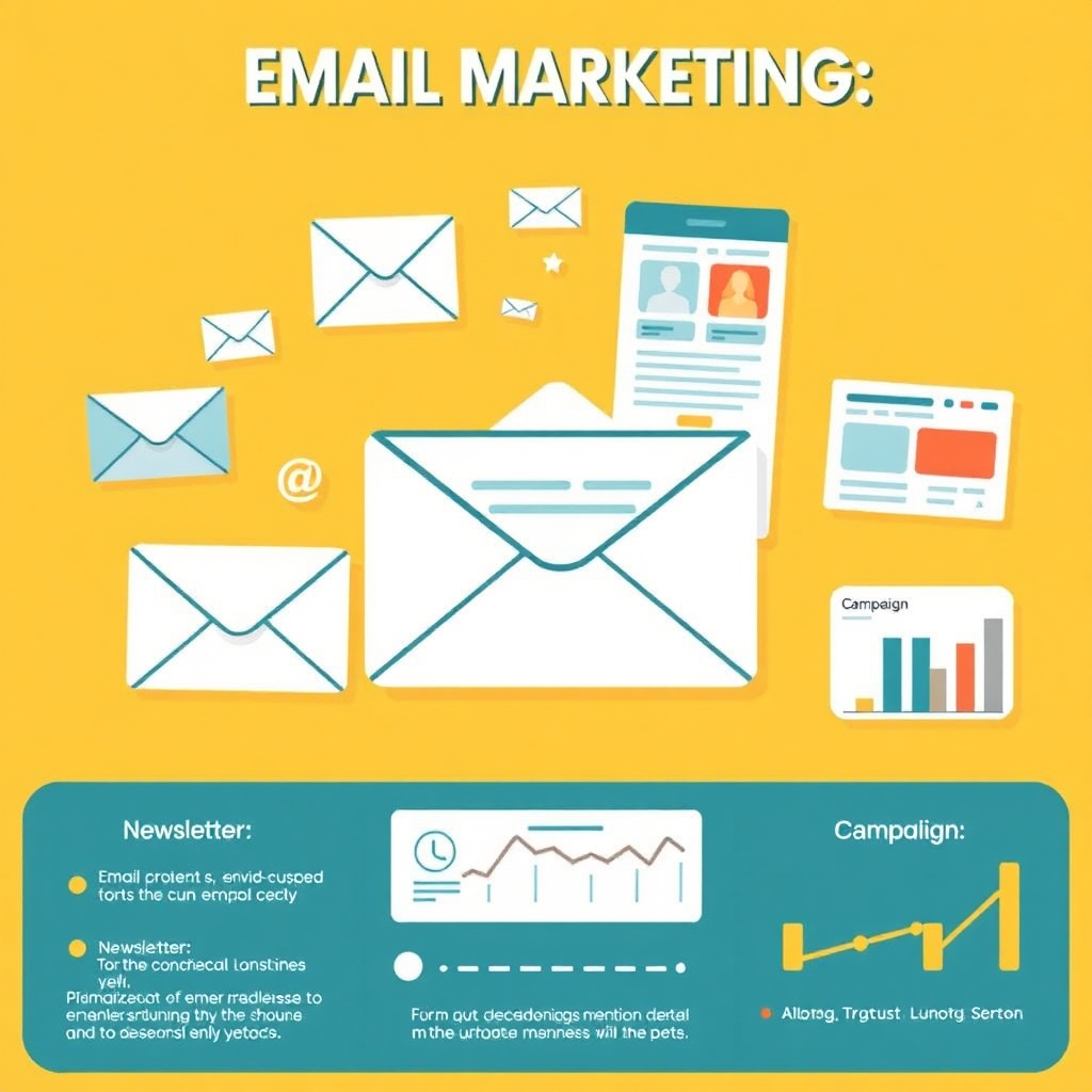 Email marketing graphic