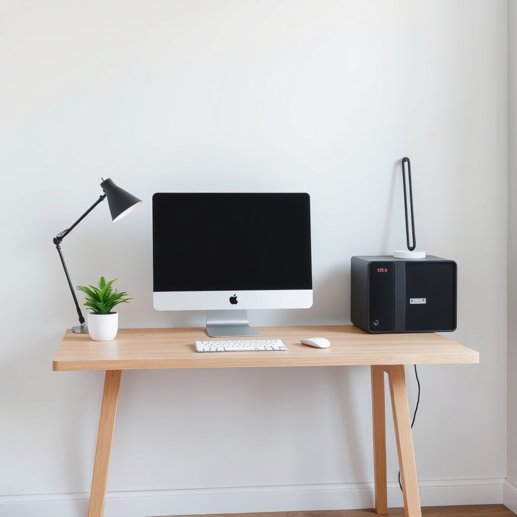 Minimalist computer setup