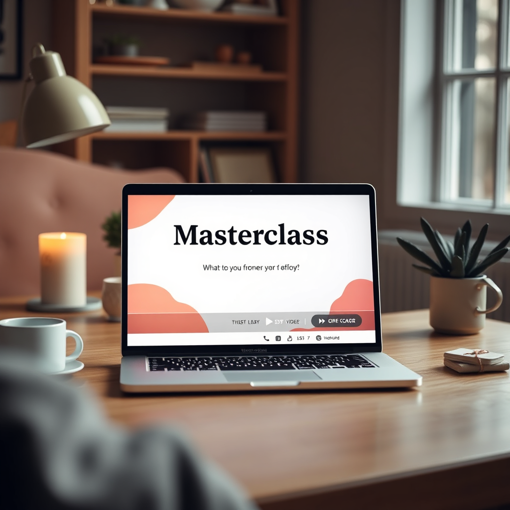 Video Workshop Mockup