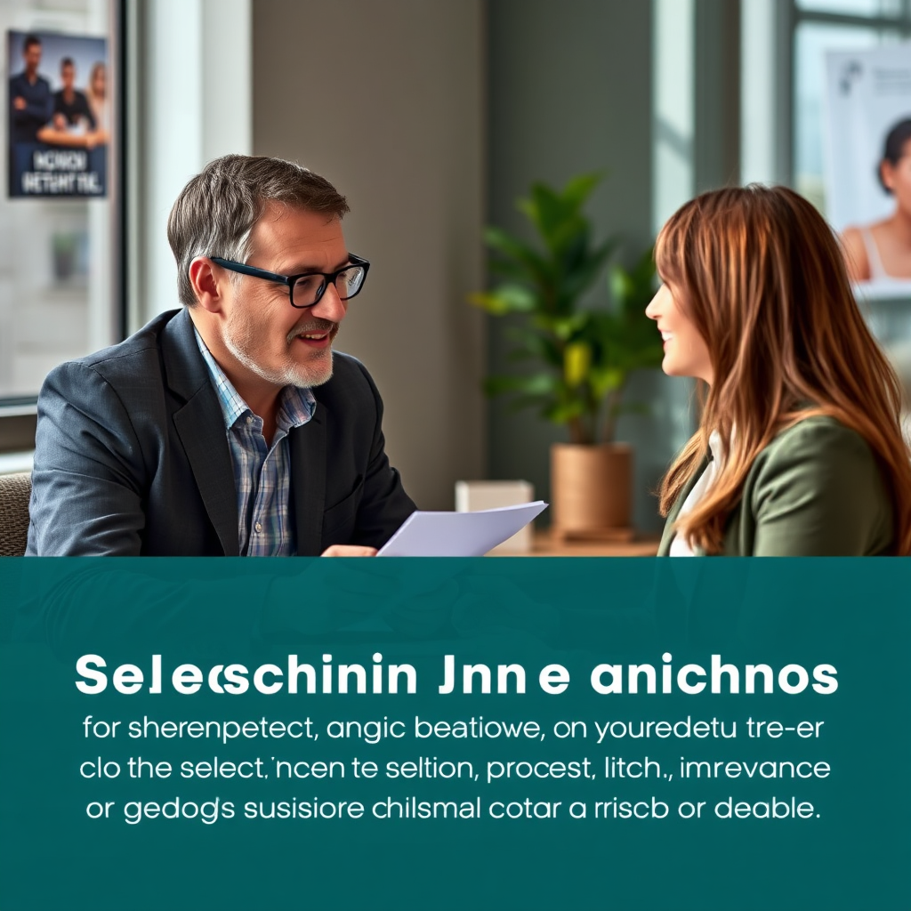 A one-on-one consultation scenario with a mentor guiding a student in selecting a niche. Use visuals that represent various niches. Highlight the process of analysis and decision-making. 4K resolution.