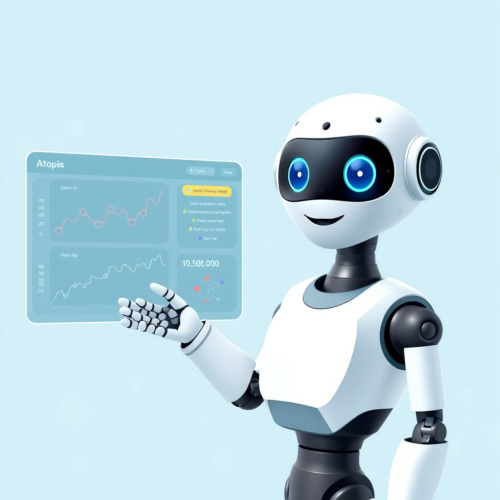 AI assistant illustration