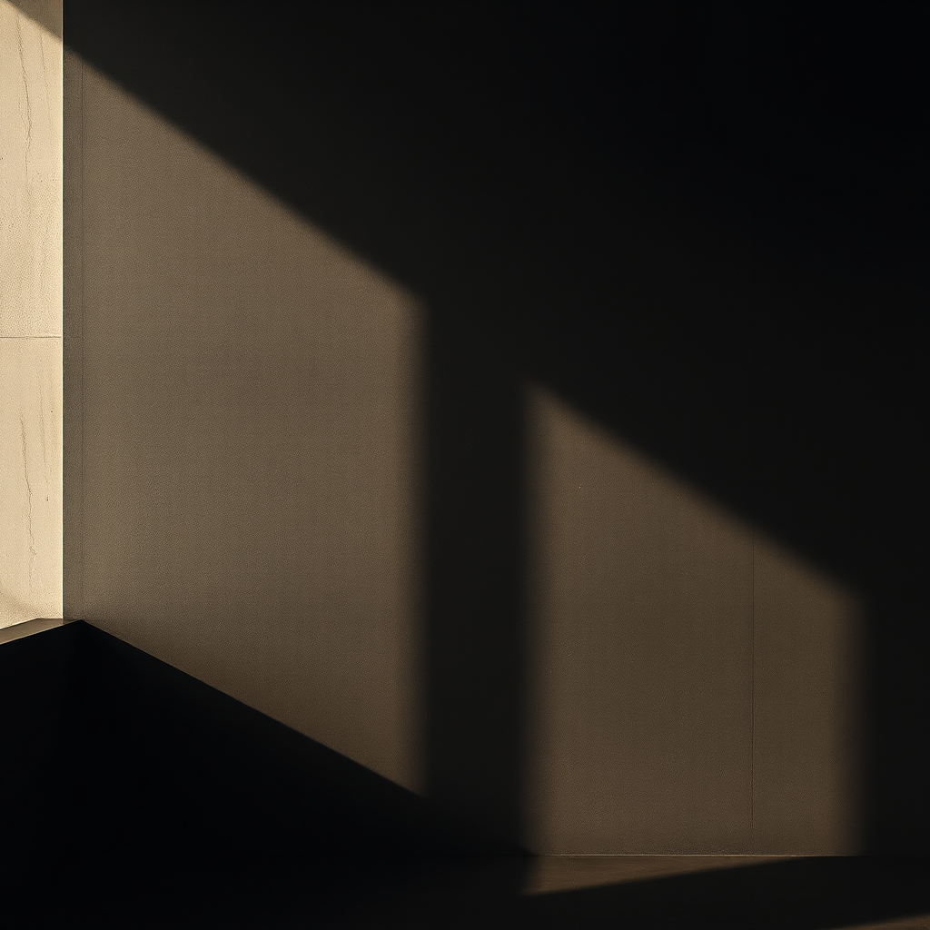 Abstract light shadow play