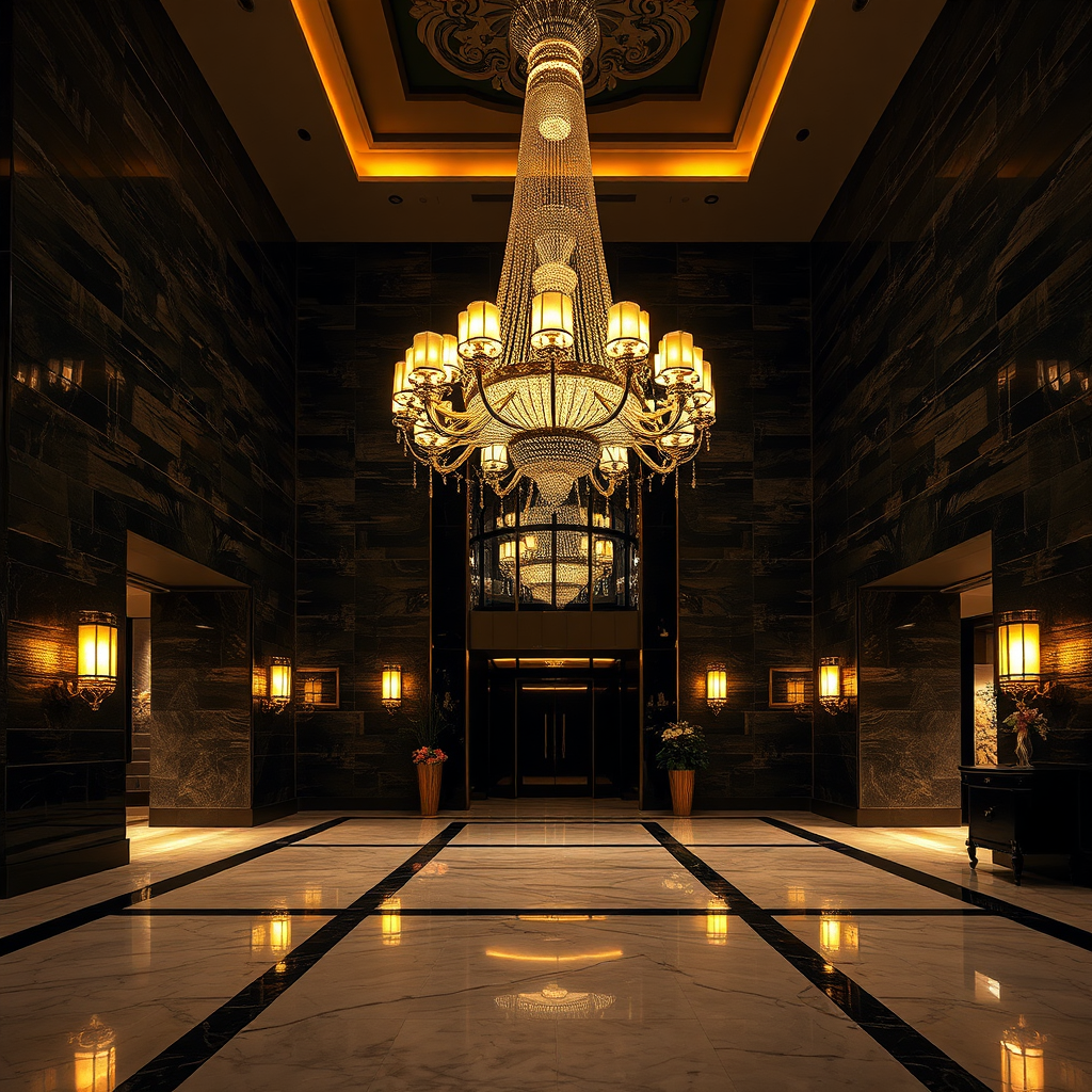 Hotel Lobby Lighting