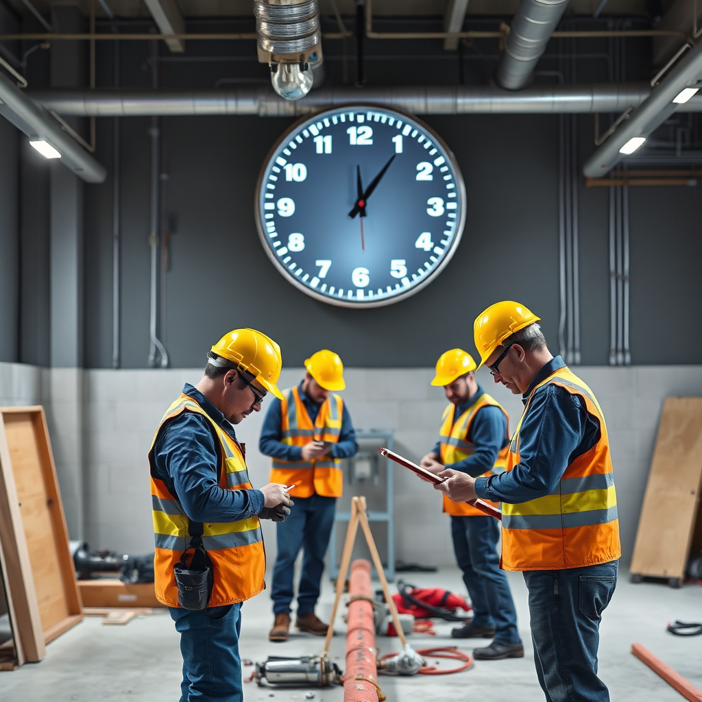 Termingerechte Ausführung