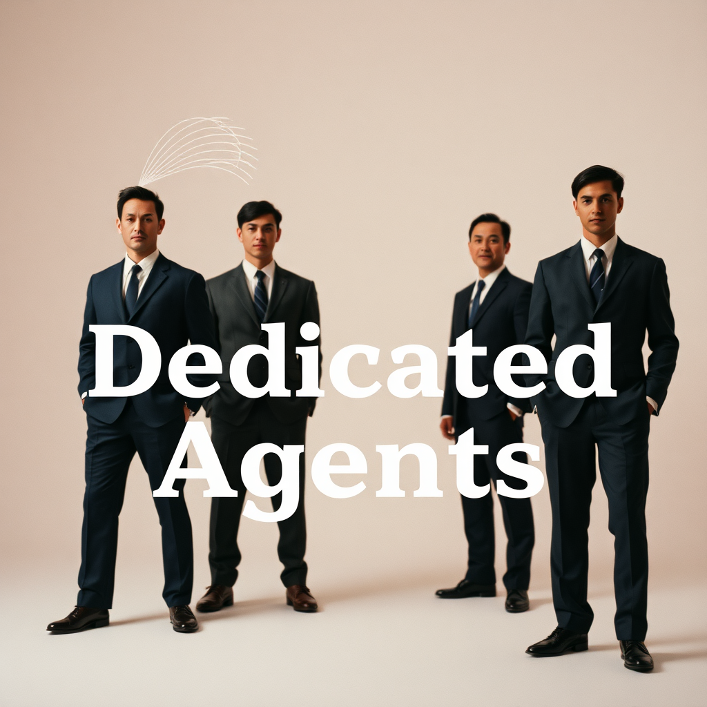 A photorealistic image showcasing an AI agent (represented by a futuristic avatar) interacting with potential customers through a digital interface. The color palette is professional and trustworthy. The background is a modern office environment. Technical Specifications: 4k resolution, detailed.