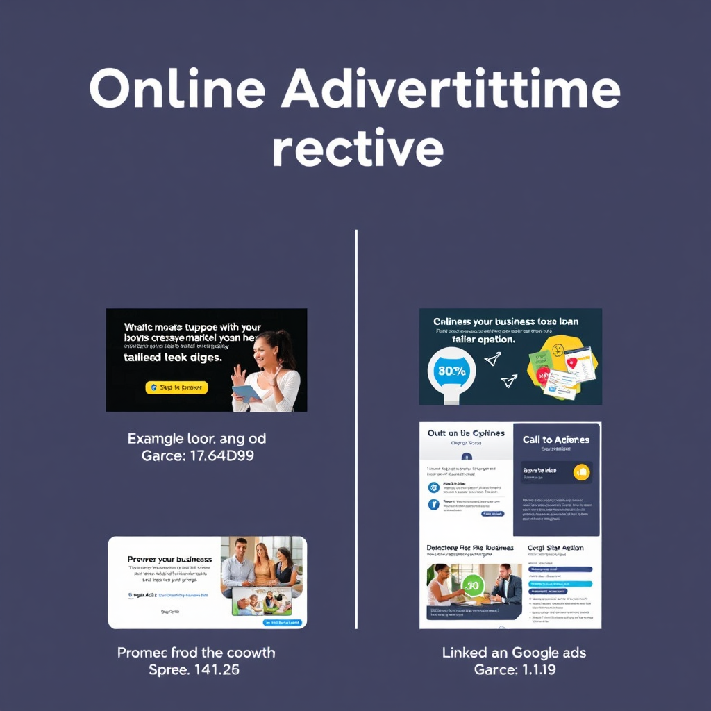 An image depicting a hand setting up a Facebook ad campaign on a laptop, with various targeting options displayed on the screen. The background is a modern office environment with blurred elements to emphasize focus. The color palette should be modern and tech-related.