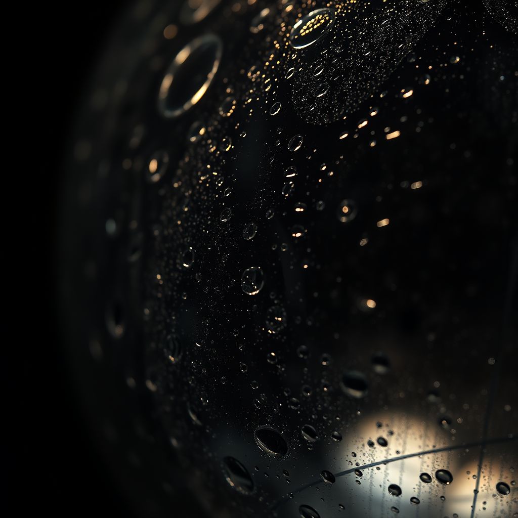 Abstract light detail glass