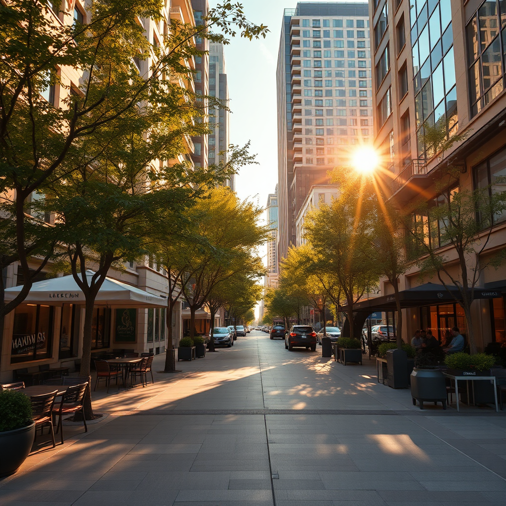 Midtown Atlanta streetscape