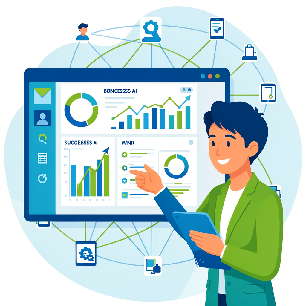 Illustration of successful AI deployment and support