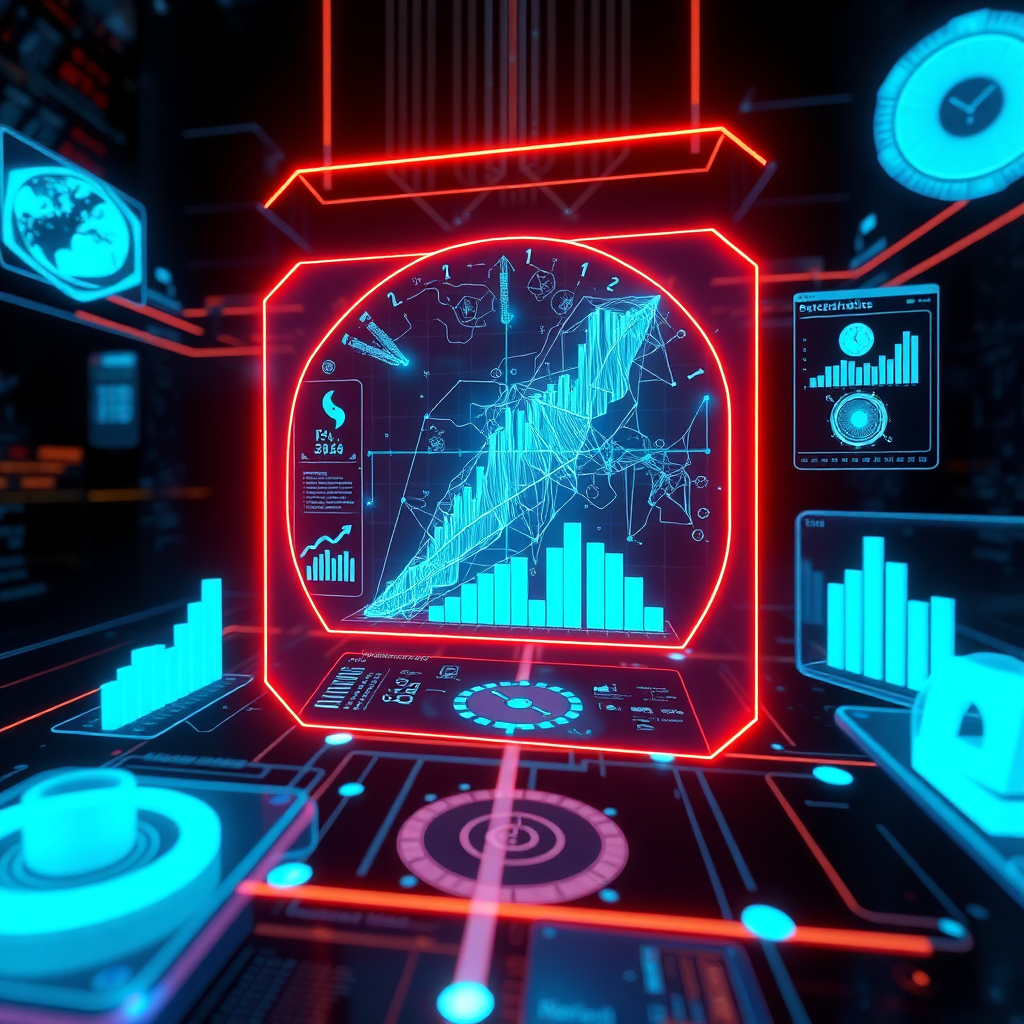 AI Business Growth Visualization