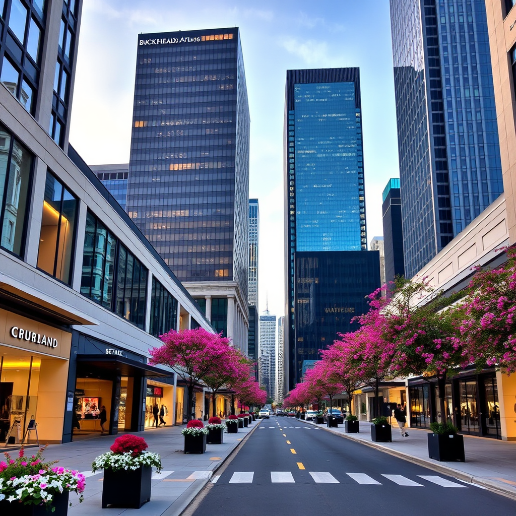Buckhead modern luxury towers