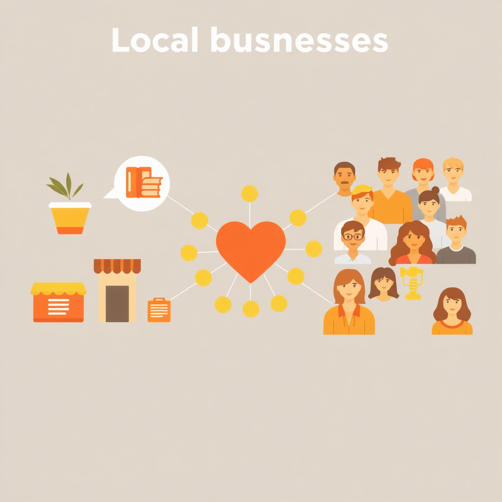 Community connection infographic