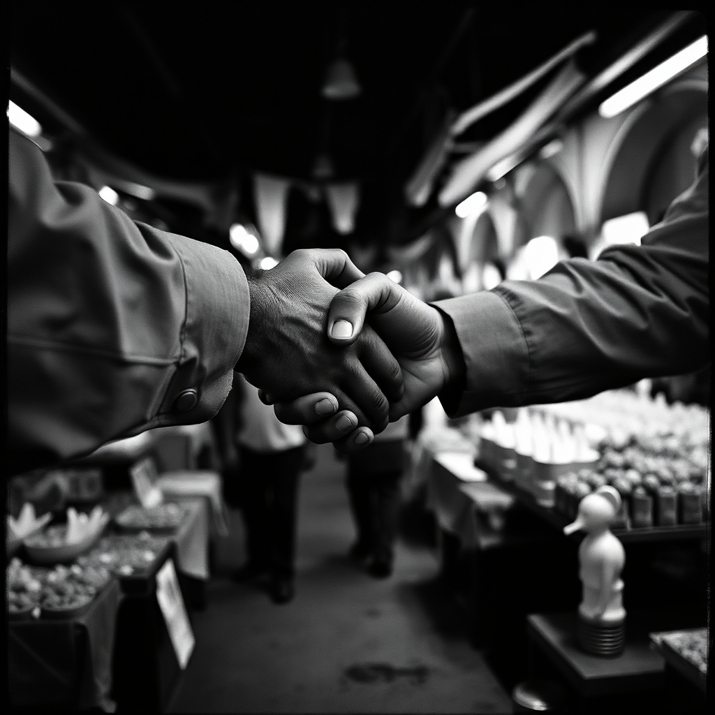 The handshake of unity