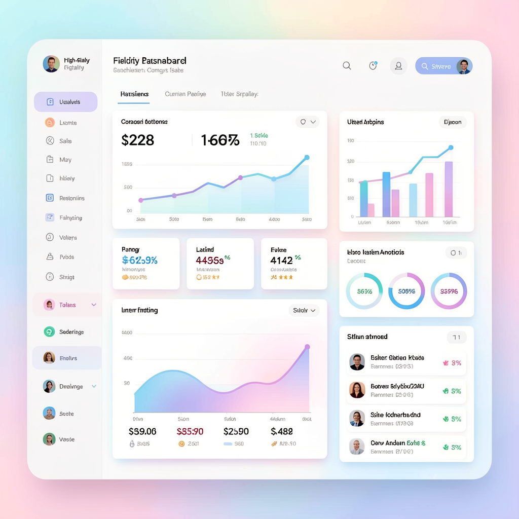 JVZoo Analytics Dashboard Interface Mockup