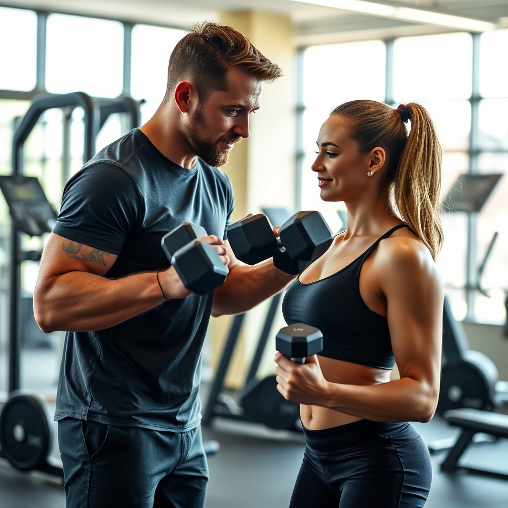 Personal training session