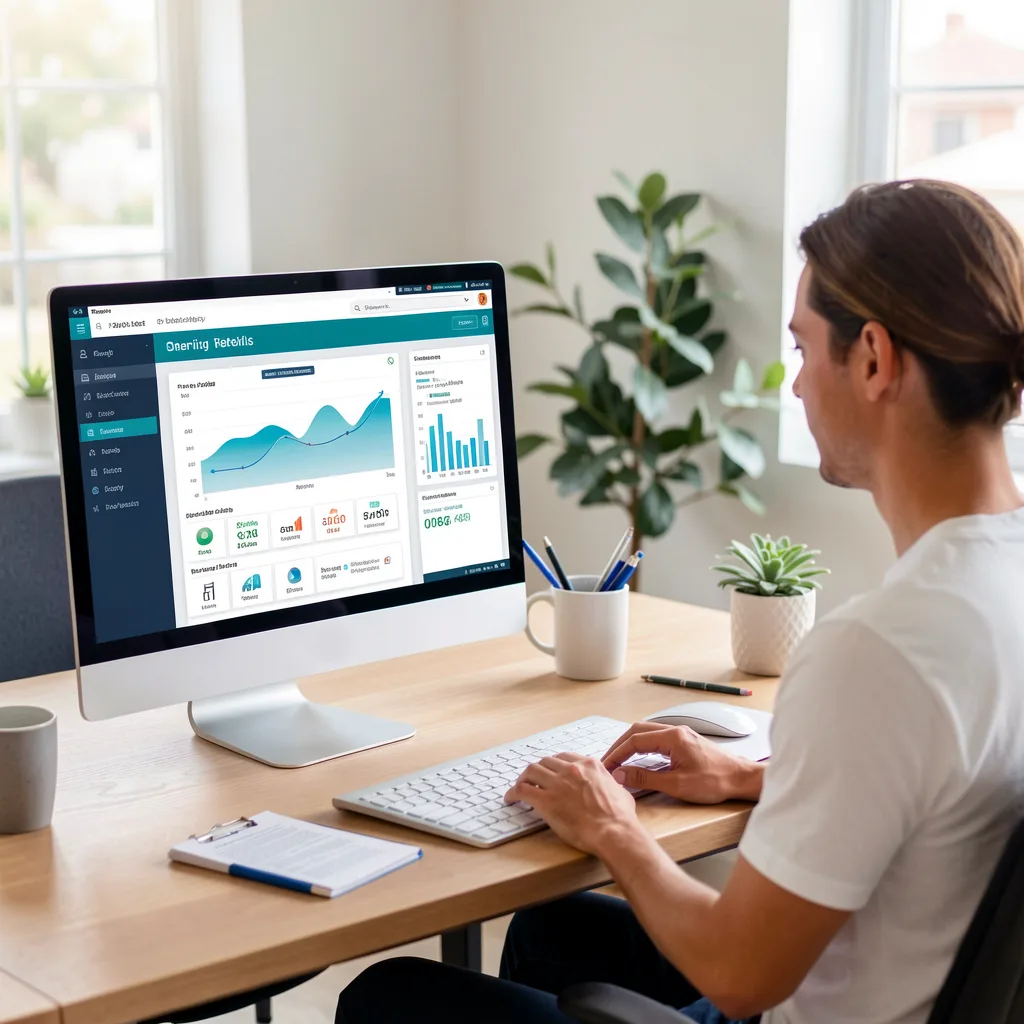 home-service-team-using-crm-automation
