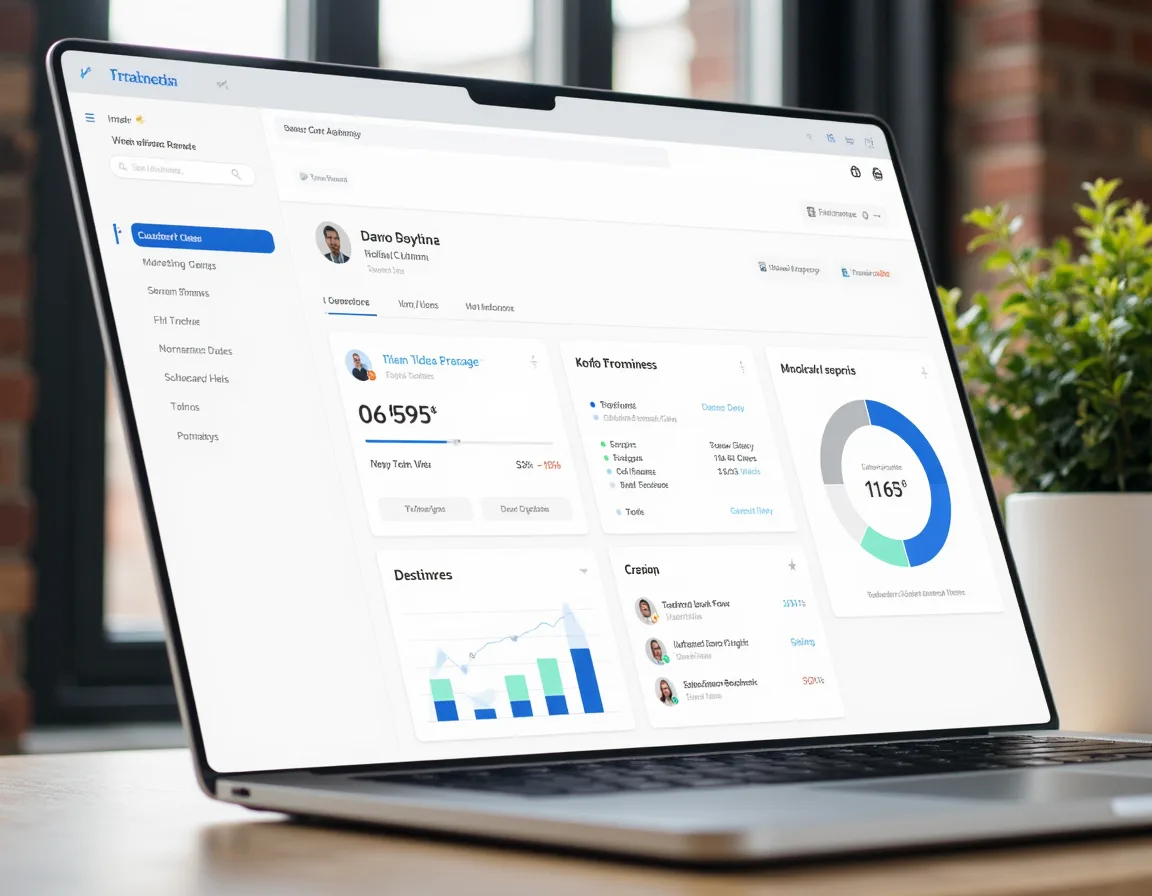 Customer review dashboard showing trust signals and reputation opportunities for a home service company.