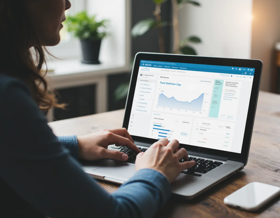 Home service website visitor leaving without submitting a service request or asking a question.