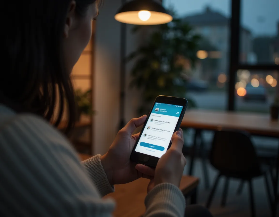 AI chatbot capturing after-hours home service inquiries when the office is closed.