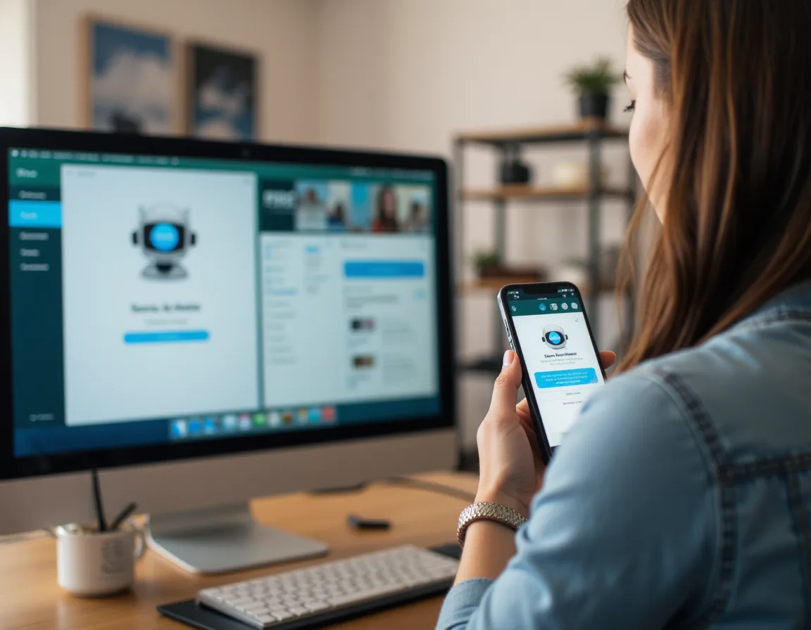 Testing an AI chatbot experience for clarity, lead capture, and customer usability.