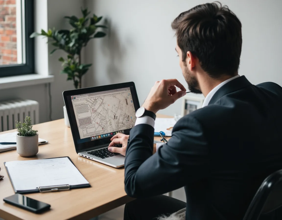 Outdated home service website design that may reduce trust and conversions