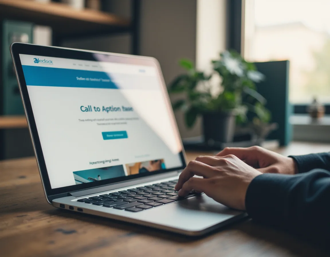 Generic home service website page that does not clearly explain services or service areas.