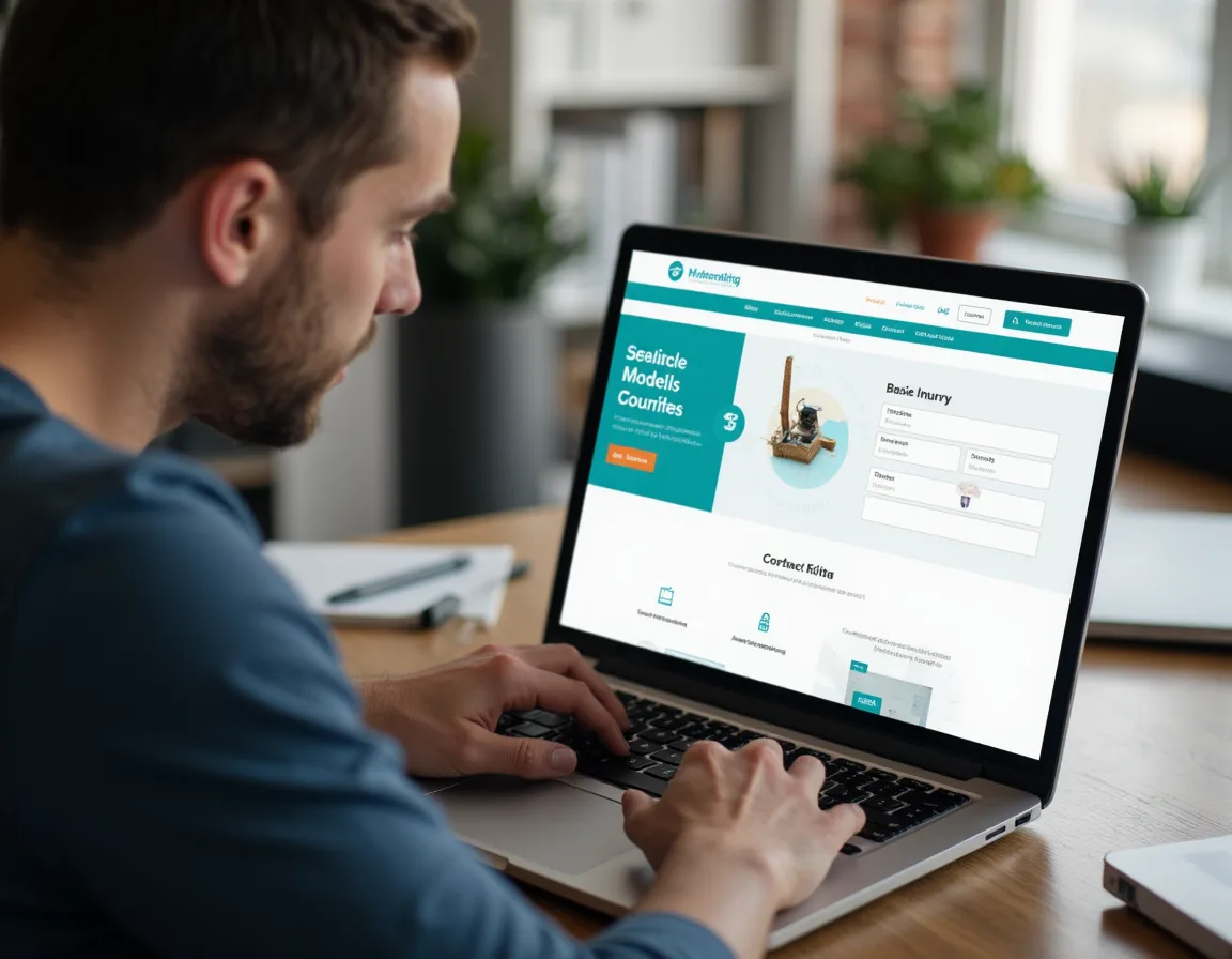 Home service website without a clear lead capture system or follow-up process.
