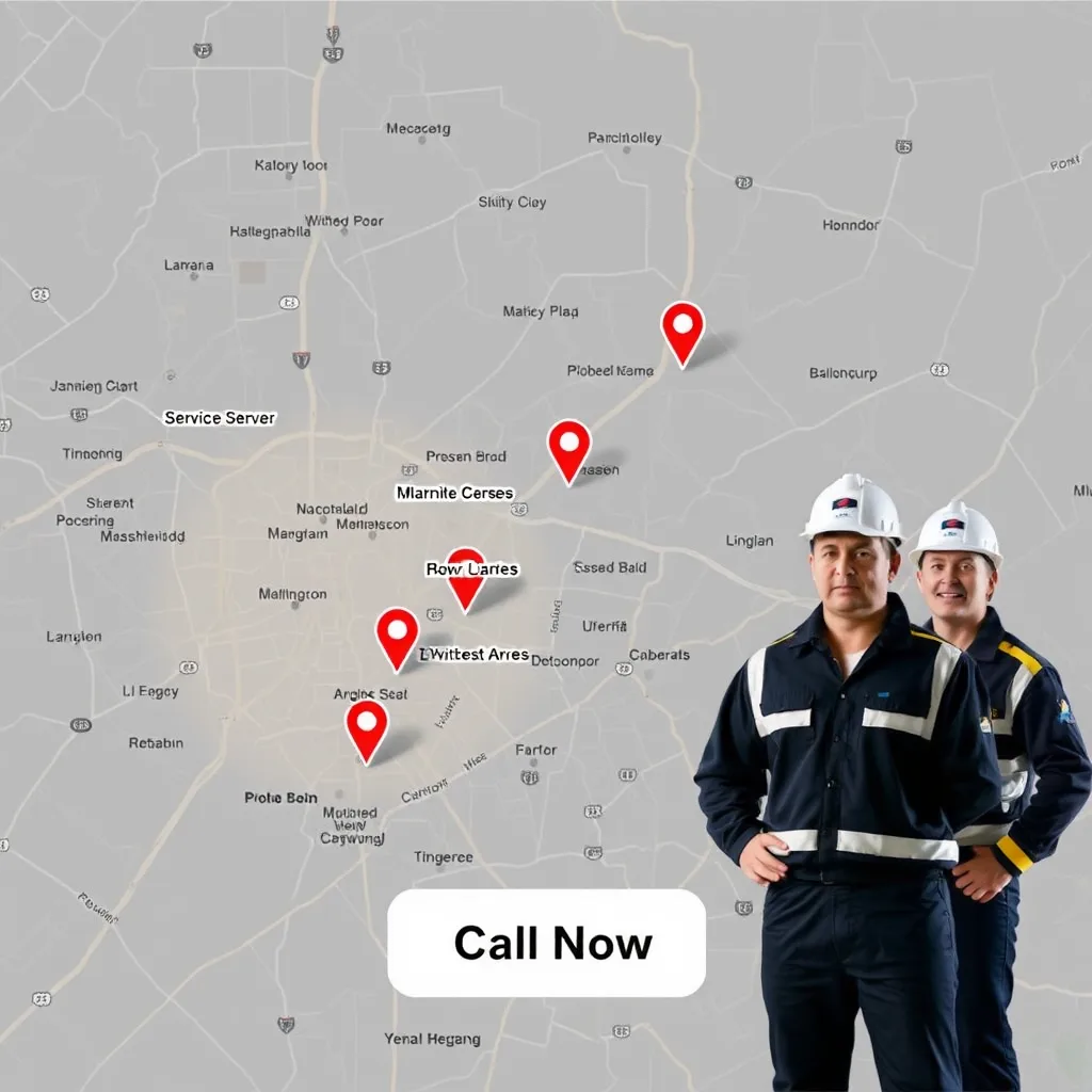 image showing a local service area