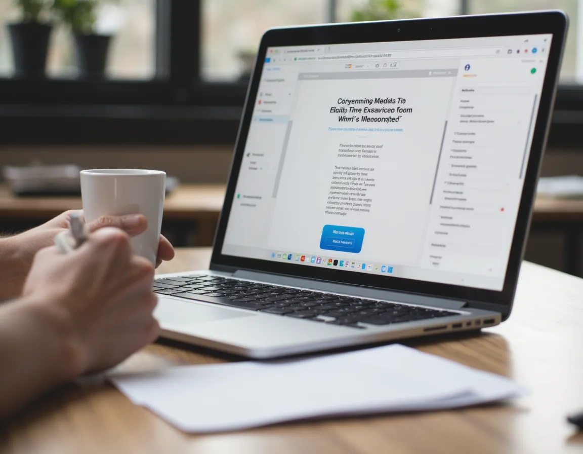 Writing conversion-focused website content for home service pages that guide visitors toward action.