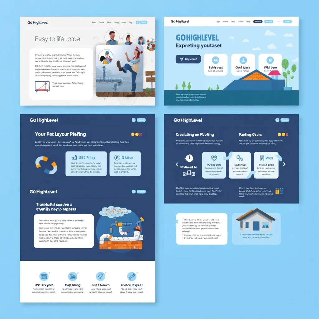 pipeline templates for hvac web design