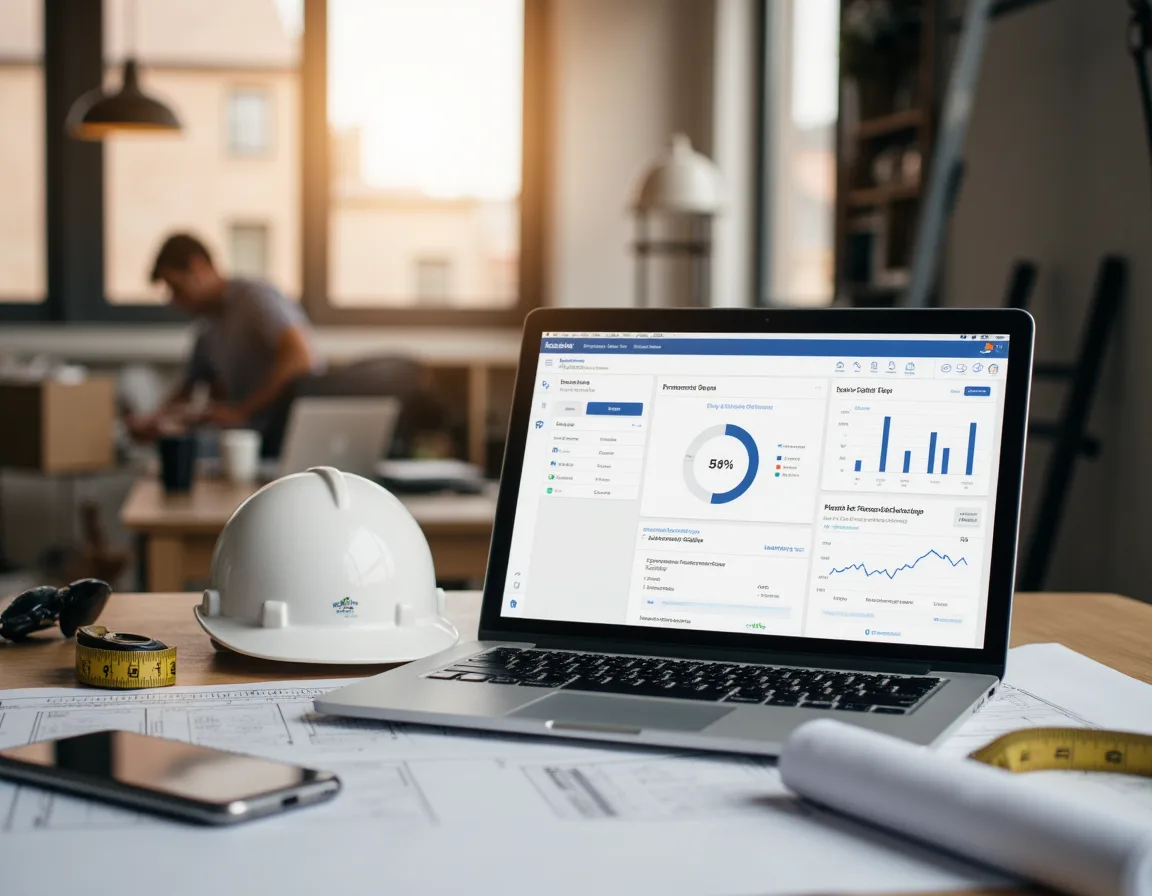 Contractor missed calls and estimate inquiries captured in a CRM follow-up dashboard during a busy workday.