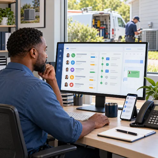 crm automation workflows for hvac marketing