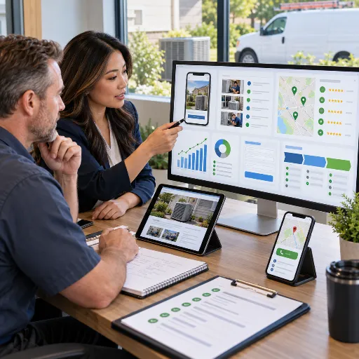 dashboard showing data analytics