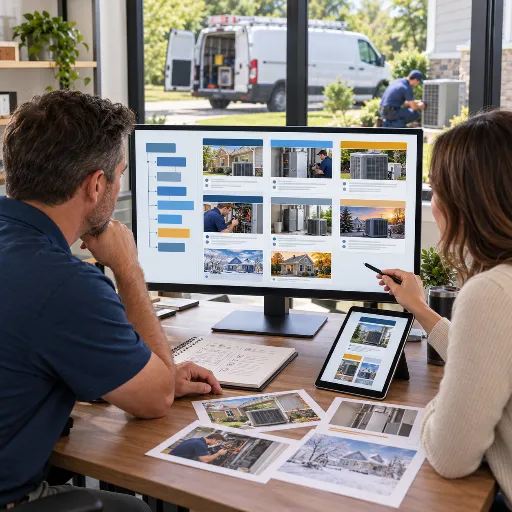 Clear Service-Focused Content for HVAC Companies