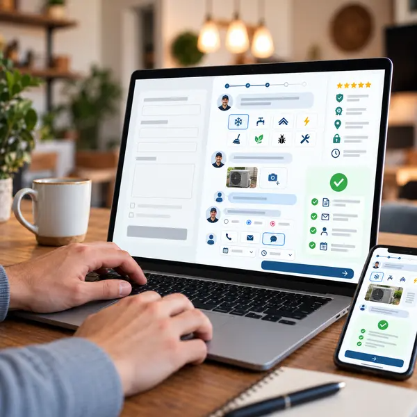 Conversational chatbot helping a website visitor share contact details instead of filling out a passive form.