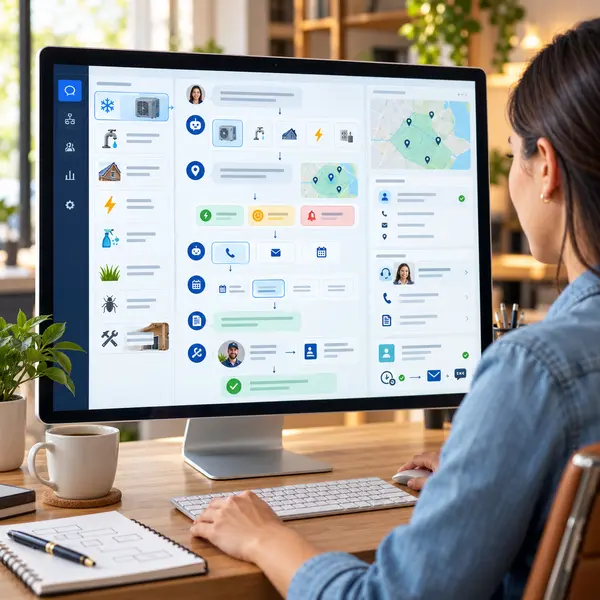 Image title: Build the Home Service Chatbot Conversation Flow