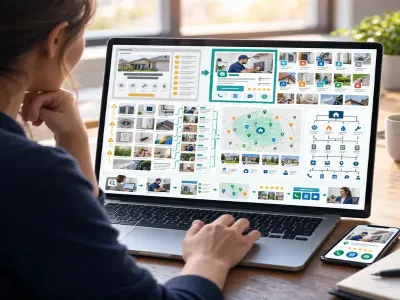 Generic home service webpage being reviewed for stronger service content and calls to action.