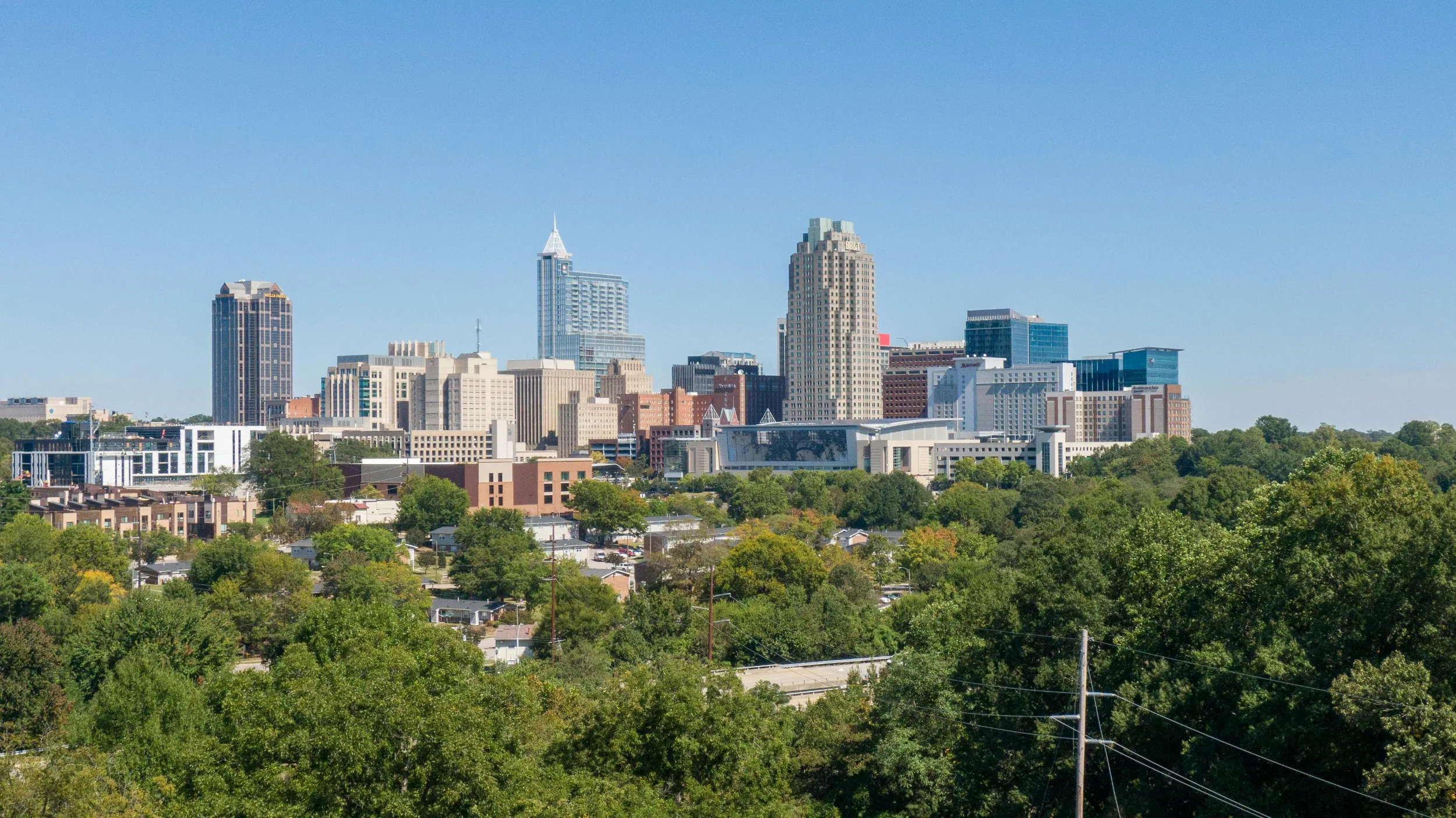 raleigh city skyline
