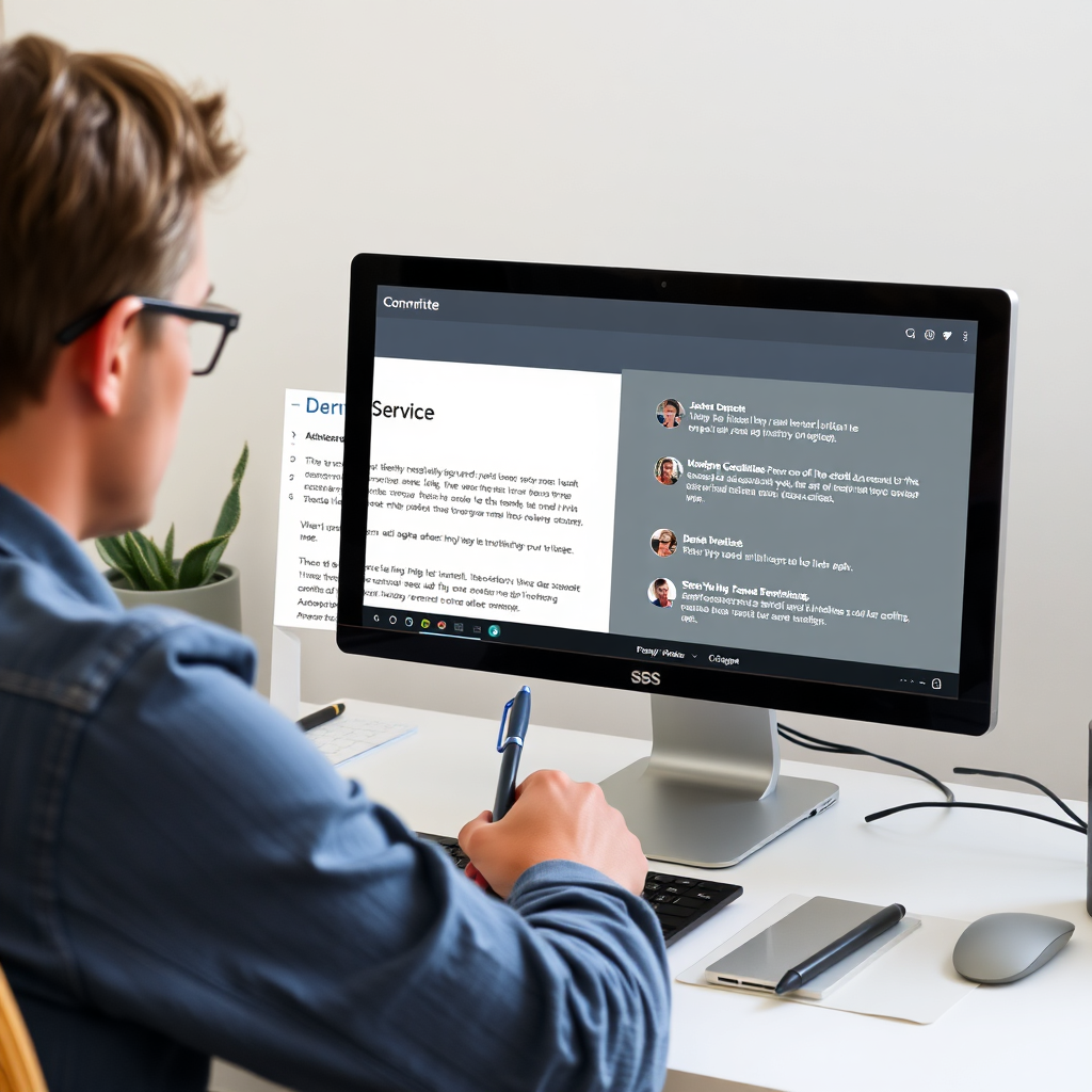 AI-assisted landing page copywriting for home service marketing campaigns.