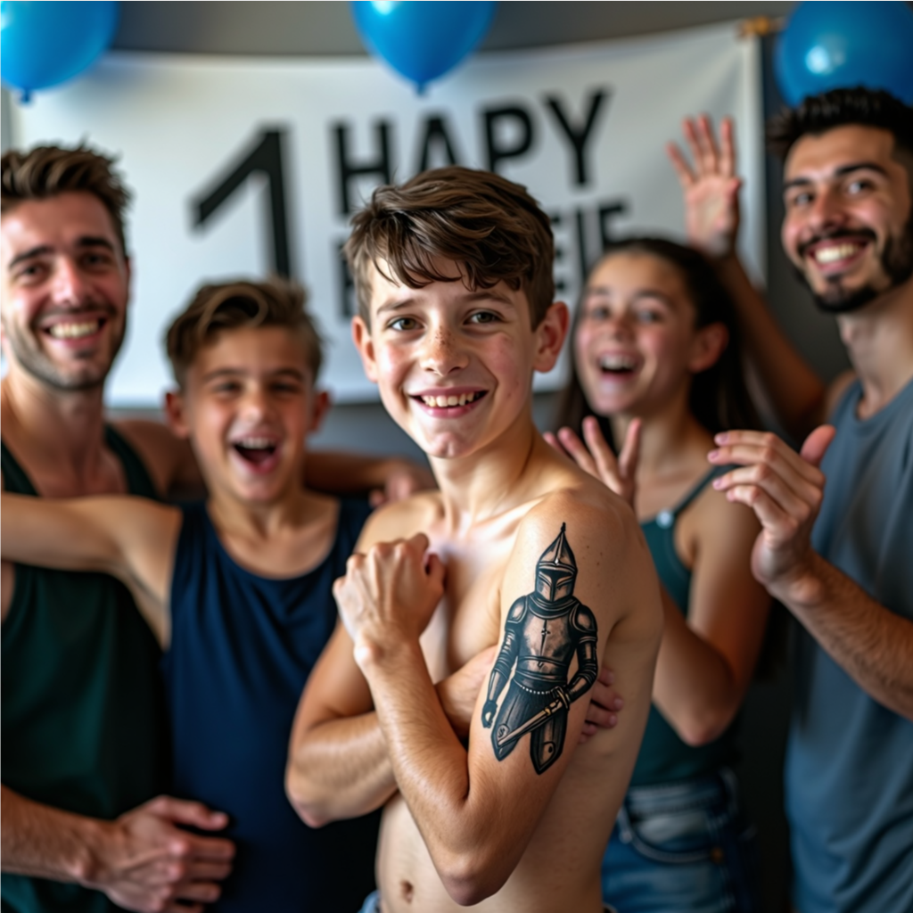 ארוע יומולדת tattoo-story