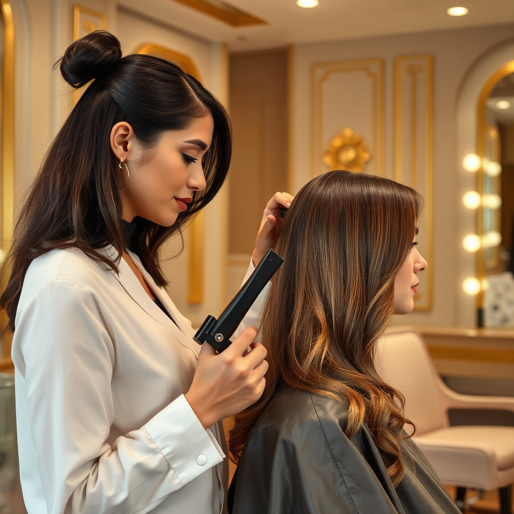 Stilist Beauty Republic la lucru