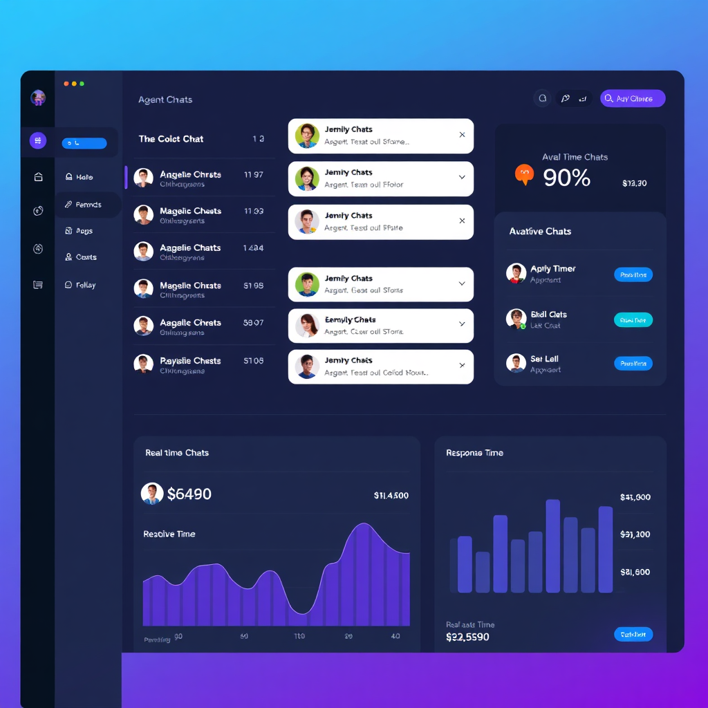 Live Chat Dashboard