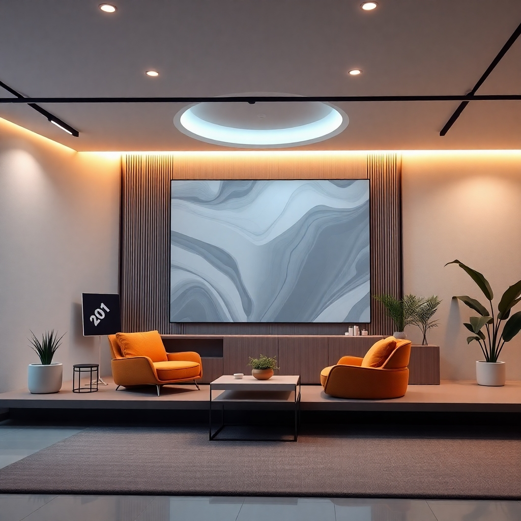  A high-quality image of a project showcasing its unique features and design. The image should be professional and highlight the quality of the work. The lighting should be good and the color palette consistent with the corporate branding. The resolution should be at least 4K.