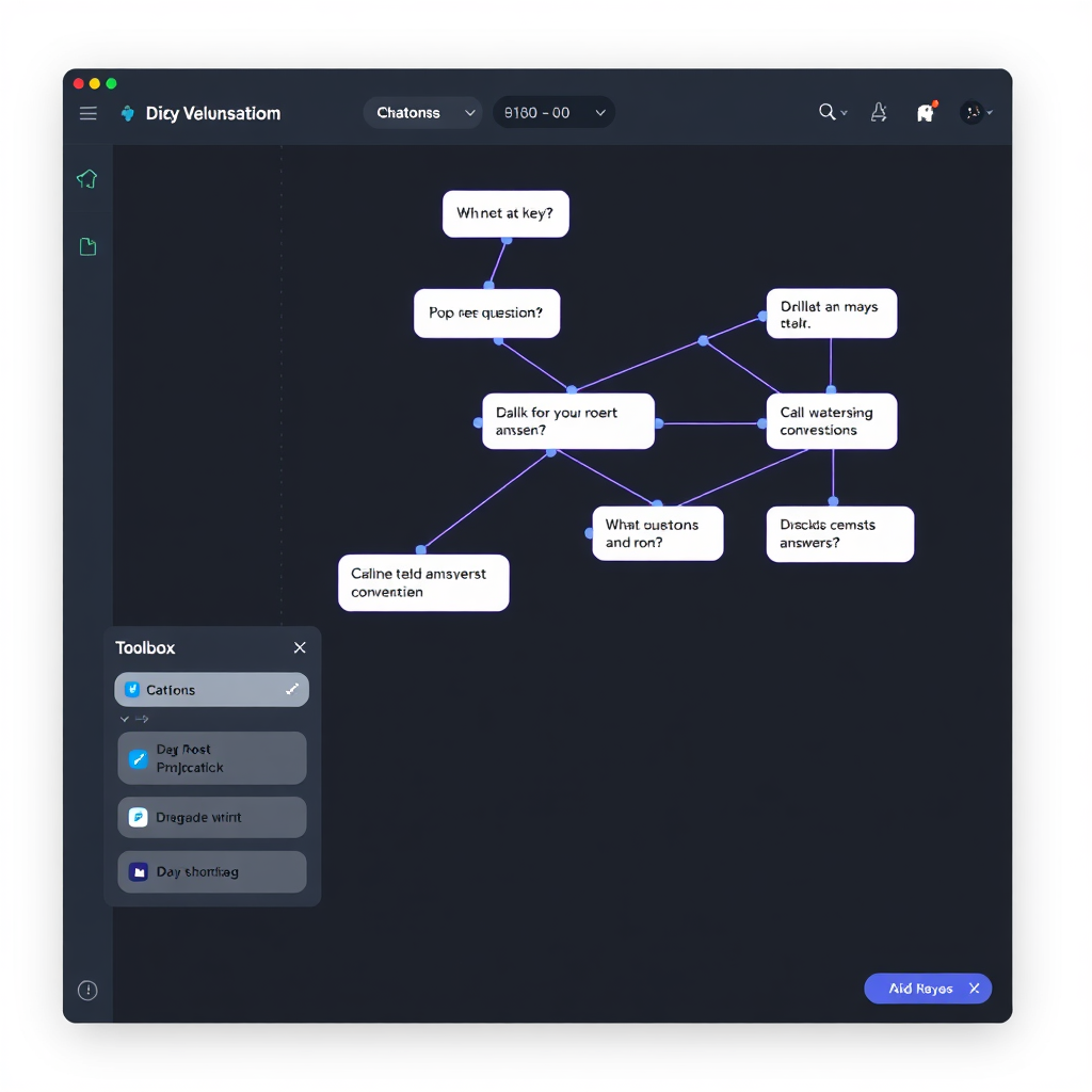 Chatbot Funnel Builder Interface