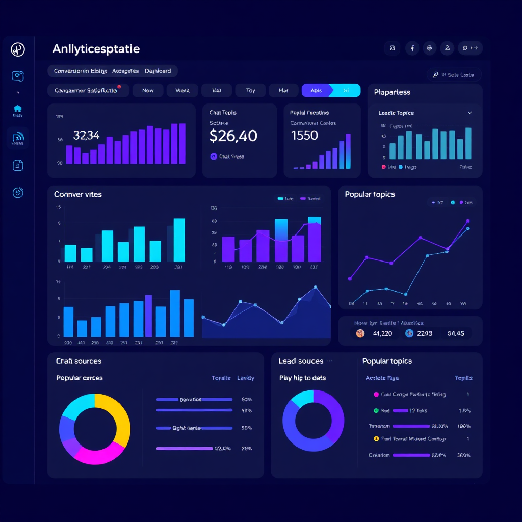 AI Chatbot Analytics Dashboard