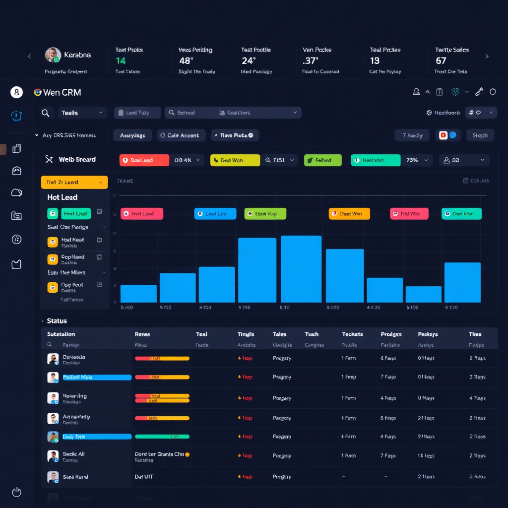 CRM Sales Pipeline Dashboard