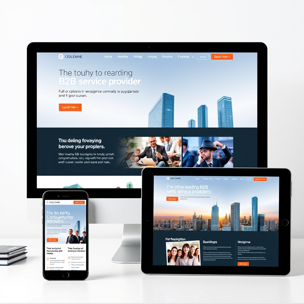 Corporate Website for B2B