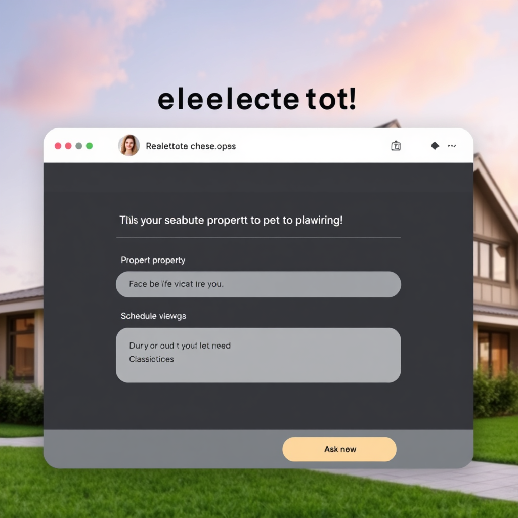 Real Estate Appointment Bot Template