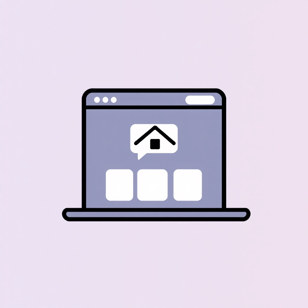 Real Estate Landing Page AI Icon